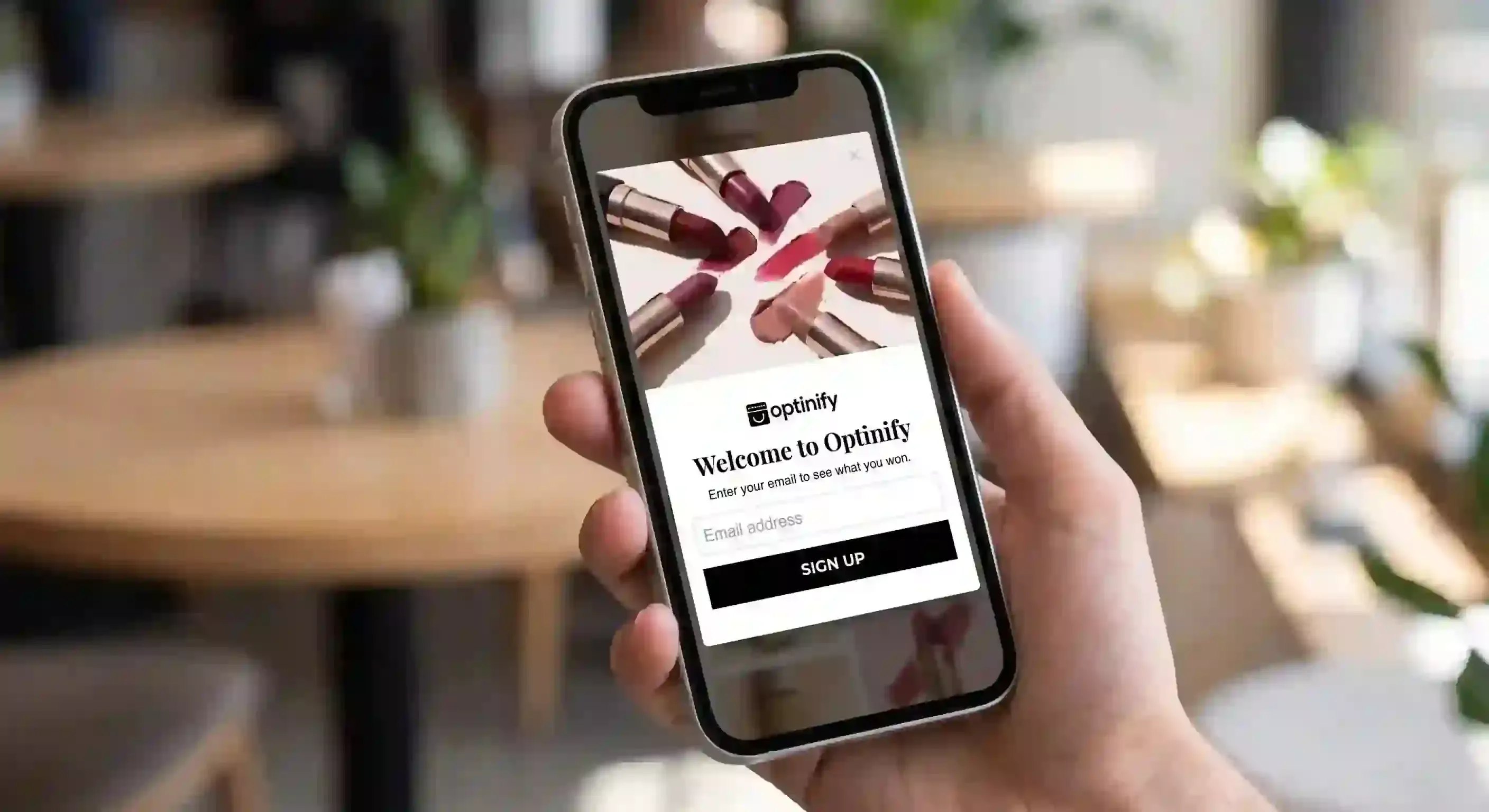 Mobile popup